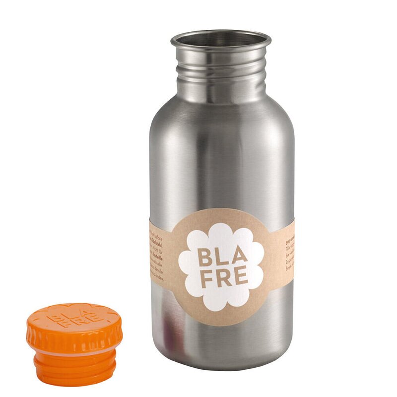 Blafre Stålflaske 500 ml oransje