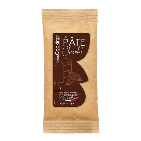 ScrapCooking Fondant 250 g mørk brun