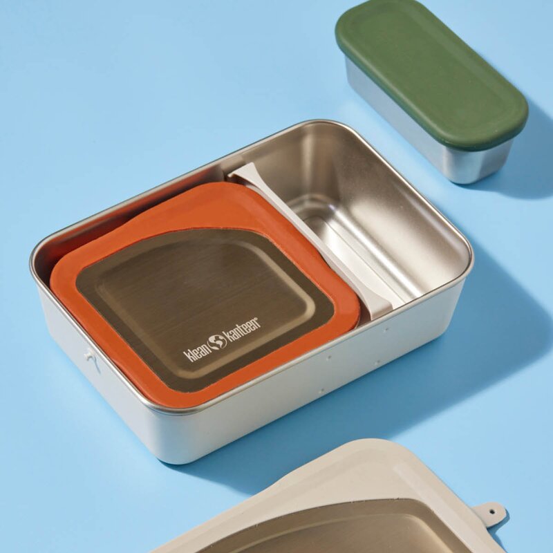 Klean Kanteen Rise snackboks 30 cl børstet stål