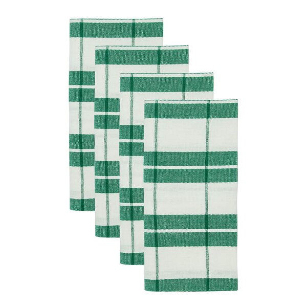 Nicolas Vahé Chef serviett 40x40 cm 4 stk grønn/hvit