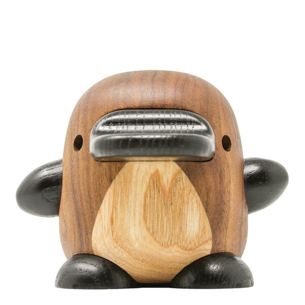 FableWood Perry nebbdyr trefigur 8 cm ask/valnøtt