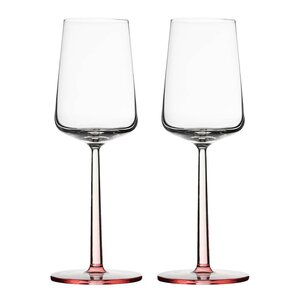 iittala Essence hvitvinsglass 33 cl 2 stk rose