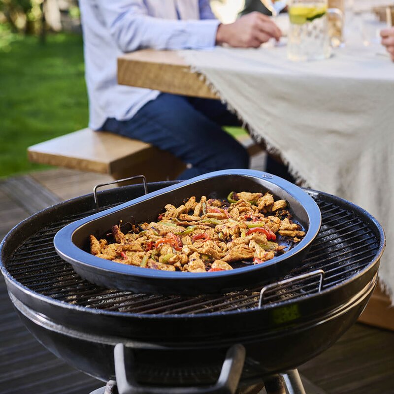 Peugeot Grill2Table ildfast form halvmåne 43 cm svart