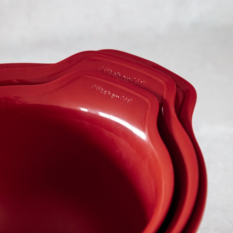 KitchenAid Core bollesett 3 deler empire red