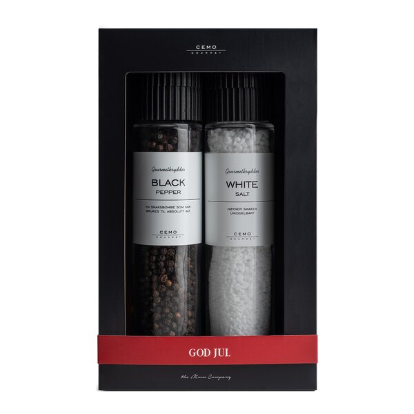 Cemo Gourmet krydderduo salt & pepper