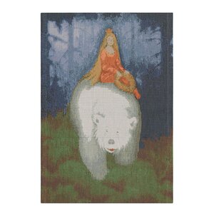 Ekelund Kjøkkenhåndkle 35x50 cm Kvitebjörn multi