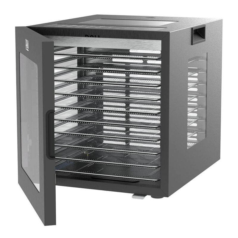 RAW Dehydrator med 10 hyller DH10 svart