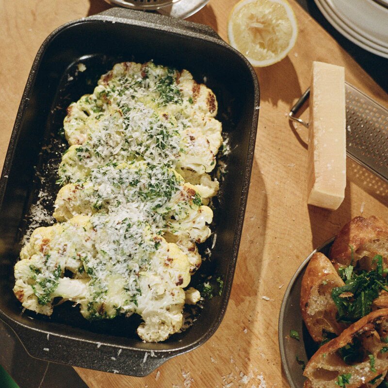 Rosendahl Ovnsfast fat cook with love 34x21,5 cm grå