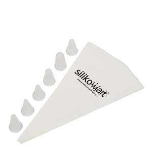 Silikomart Sprøytepose med 6 tupper