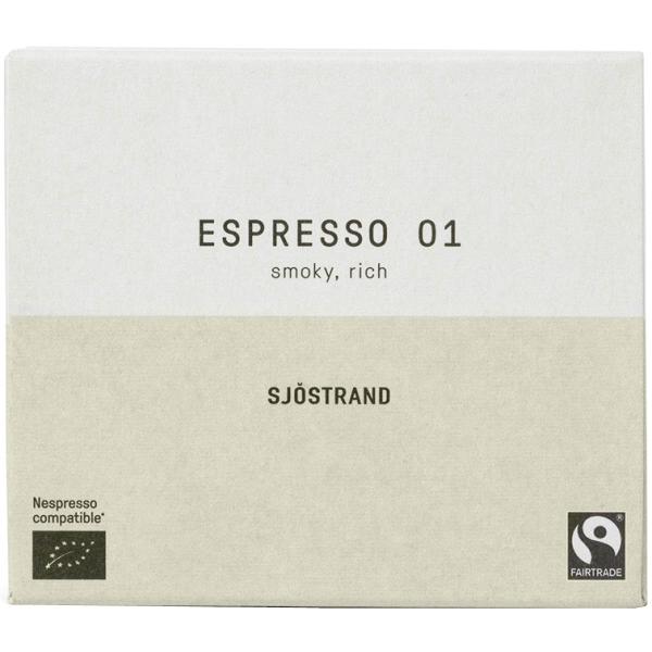Sjöstrand Kaffekapsler N°1 espresso 10 stk
