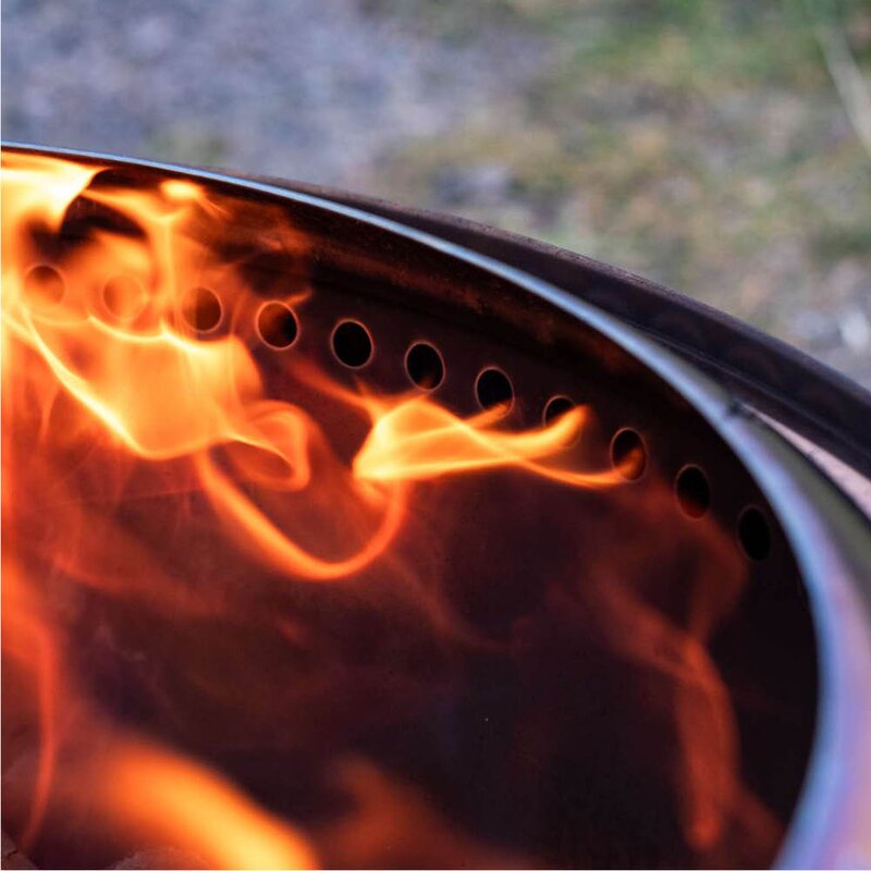 Espegard Lue 50 rentbrennende bålbrenner stål