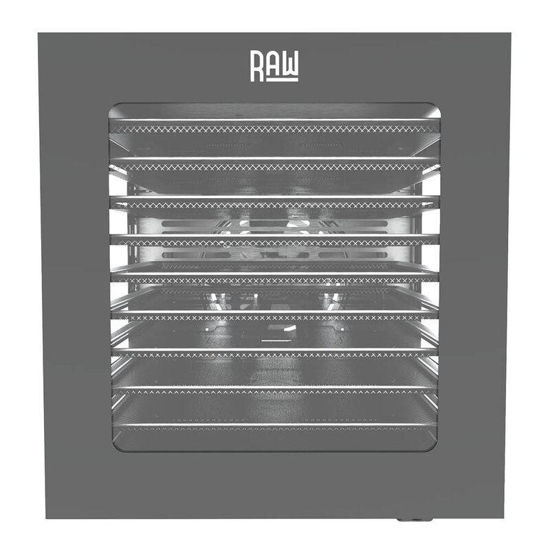 RAW Dehydrator med 10 hyller DH10 svart