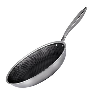 Haws Santo stekepanne 28 cm stål/svart