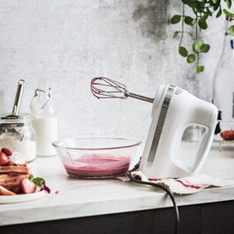 KitchenAid Håndmikser 5KHM5110EWH hvit