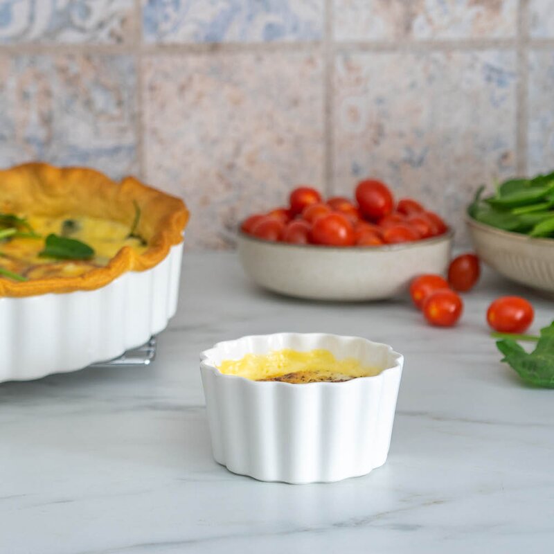 Modern House Daily Use crème brûlée-form 22 cl hvit