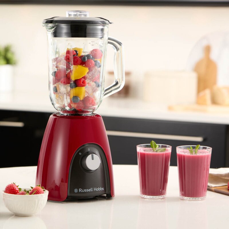 RUSSELL HOBBS Desire blender 27120-56 1,5L 650W rød/svart