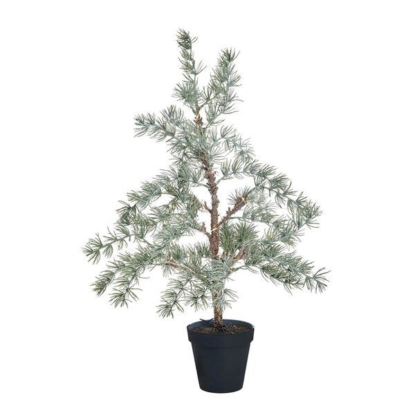 Lene Bjerre Cedille tre med LED-lys 60 cm grønn