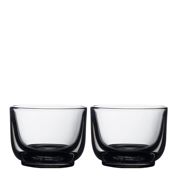Fellow Pirch cortado glass 13 cl 2 stk Smoke