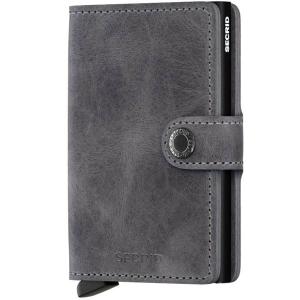 Secrid Miniwallet lommebok m/kortholder grå/svart