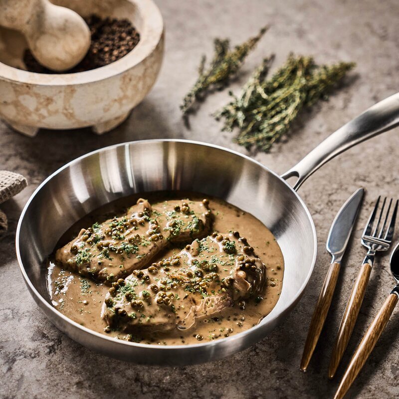 Modern House Chef Ørjan stekepanne 28 cm børstet stål