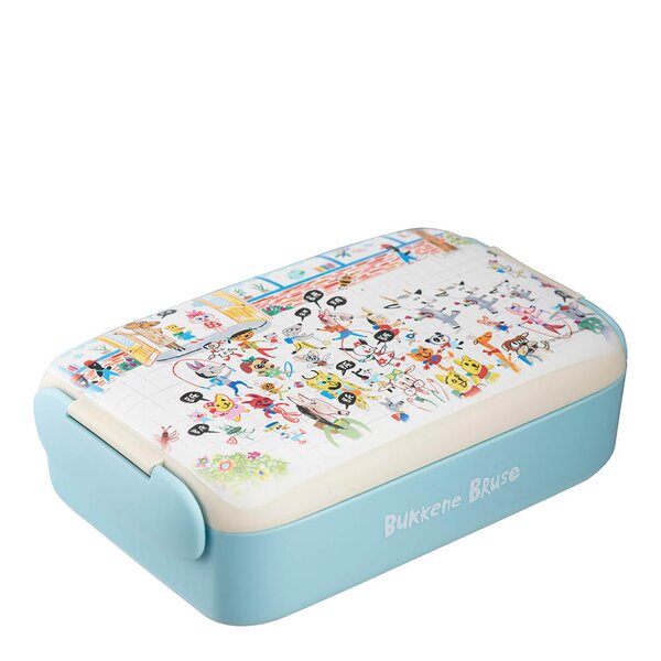 Modern House Bukkene Bruse matboks 0,9L back to school blå