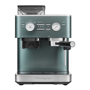 KitchenAid Espressomaskin m/kaffekvern halvautomatisk 5KES6551 juniper