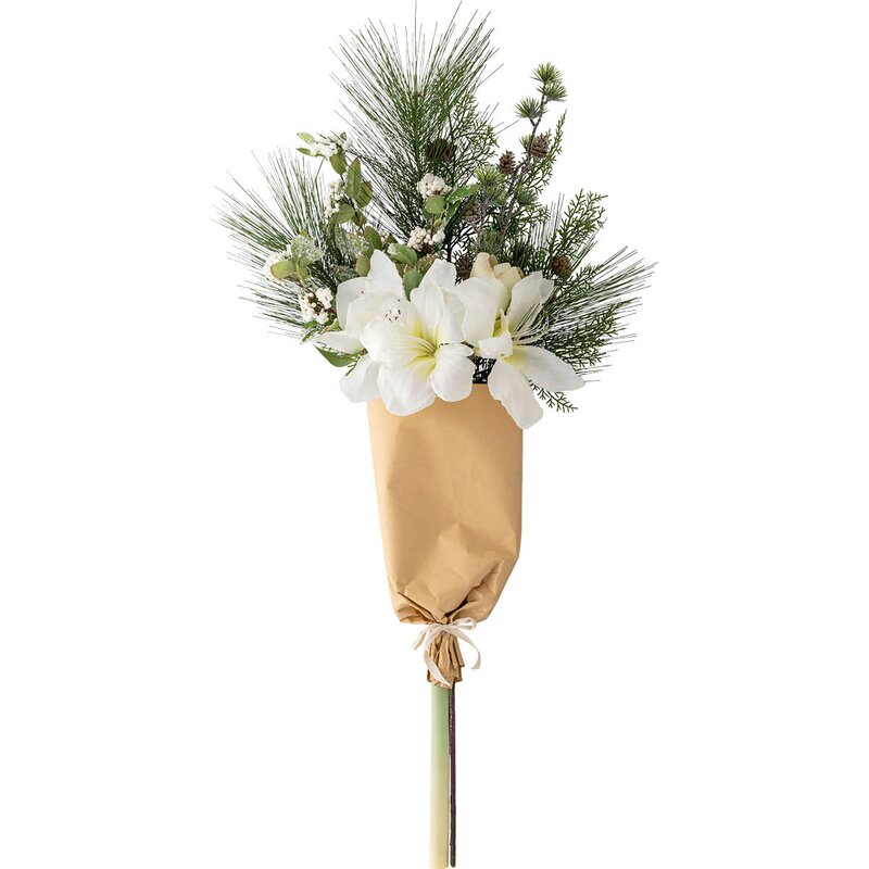 Bloomingville Kristin bukett kunstige blomster 105 cm hvit