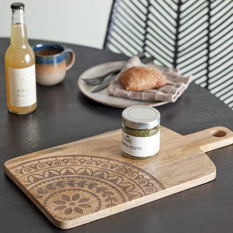 Bloomingville Serveringsbrett Vanilla 43x23 cm mangotre