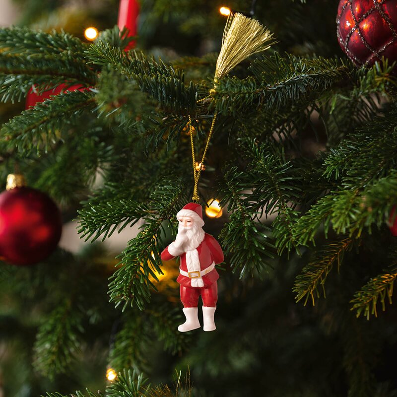 Villeroy & Boch Christmas Classic ornament nisse 2026 gull