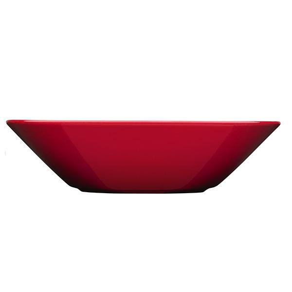 Iittala Teema dyp tallerken 21 cm rød