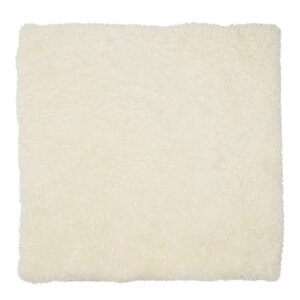 Natures collection A/S Sitteunderlag new zealand kort ull 40x40 cm white