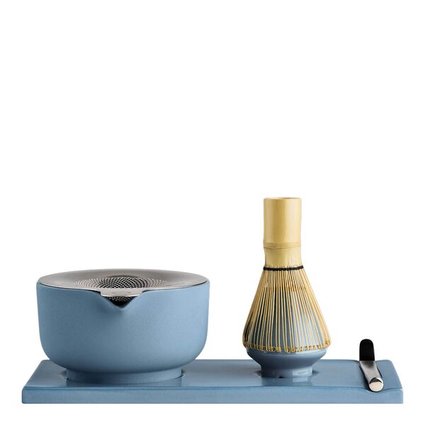 Fellow Matcha sett Hazy Blue