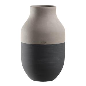 Kähler Omaggio Circulare vase 31 cm antrasittgrå