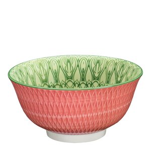 Cilio AMICI skål 85 cl 18 cm rombe rosa