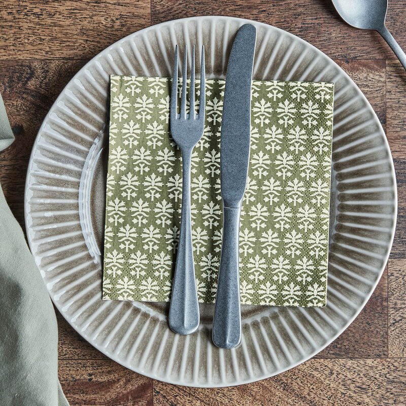 House Doctor Bestikksett Mora 16 deler sølvfinish