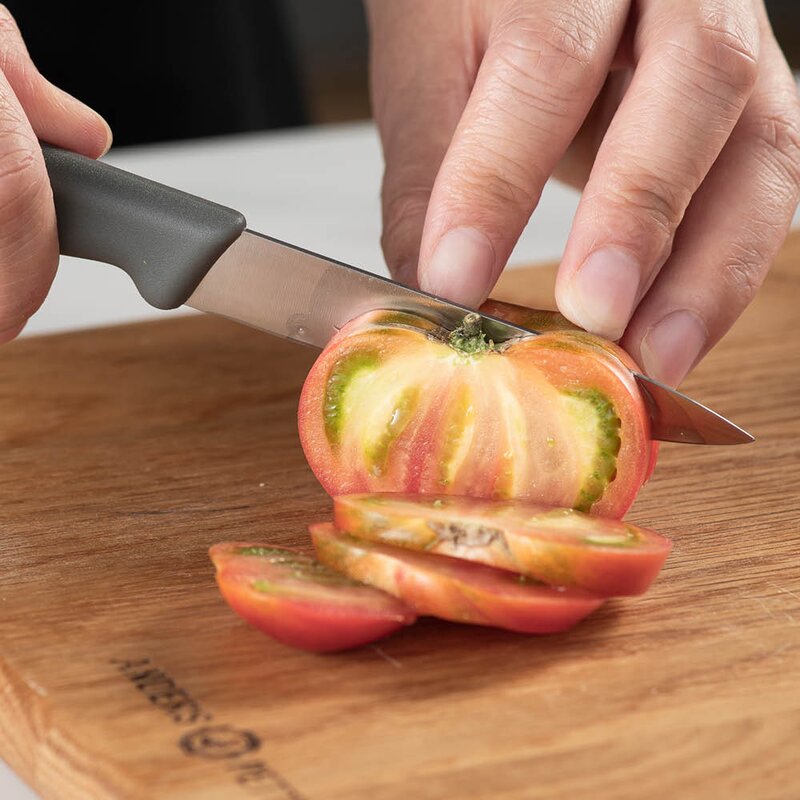 Anders Petter Steel Essentials knivsett 21 cm 2 stk grå