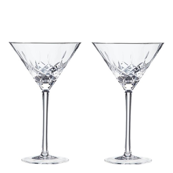 Viski - Admiral martini glass i krystall 23,7 cl 2 stk