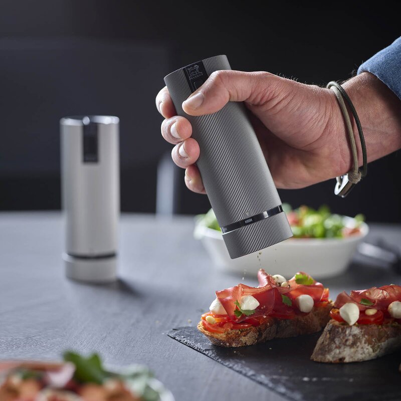 Peugeot Line elektrisk kvernsett 15 cm aluminium/graphite