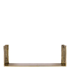 House Doctor Vegghylle Boxie i aluminium 50x18x50 cm gyllen