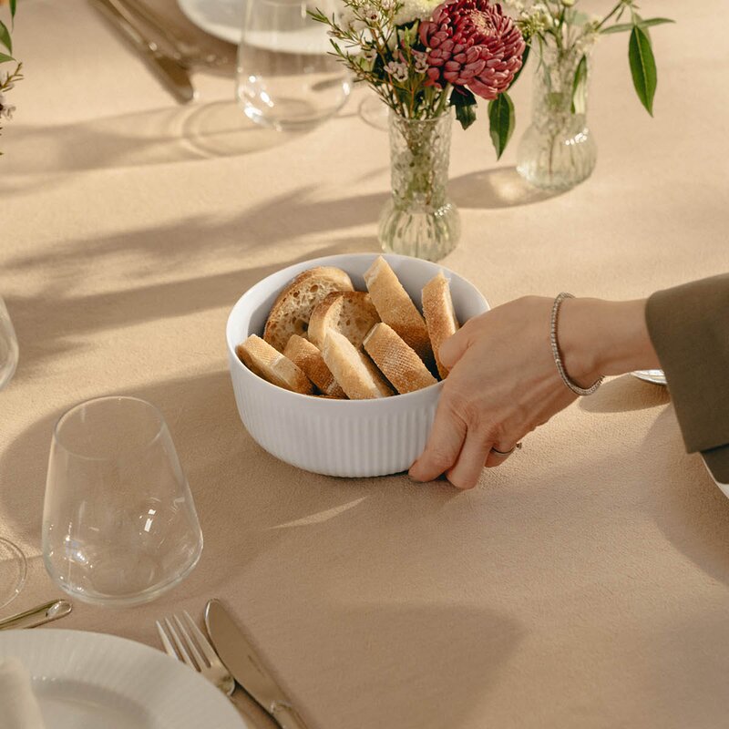 Eva Trio Legio Nova skål 1L hvit