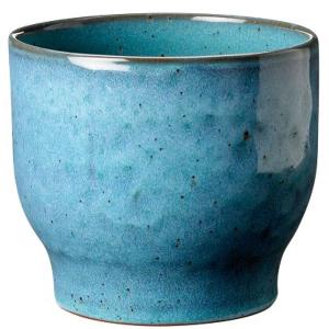 Knabstrup Keramik Potteskjuler Ø12,5 cm støv blå