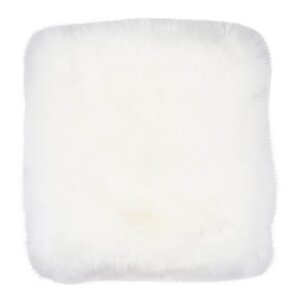 Natures collection A/S Sitteunderlag new zealand saueskinn lang ull 40x40 cm ivory