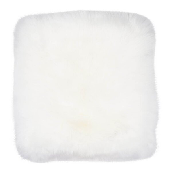 Natures collection A/S Sitteunderlag new zealand saueskinn lang ull 40x40 cm ivory