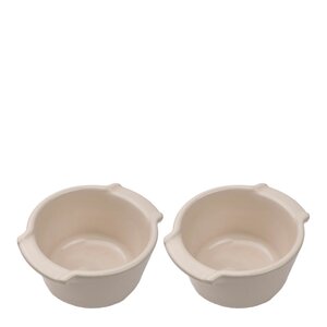 Peugeot Appolia duo ramekin 11 cm kremhvit