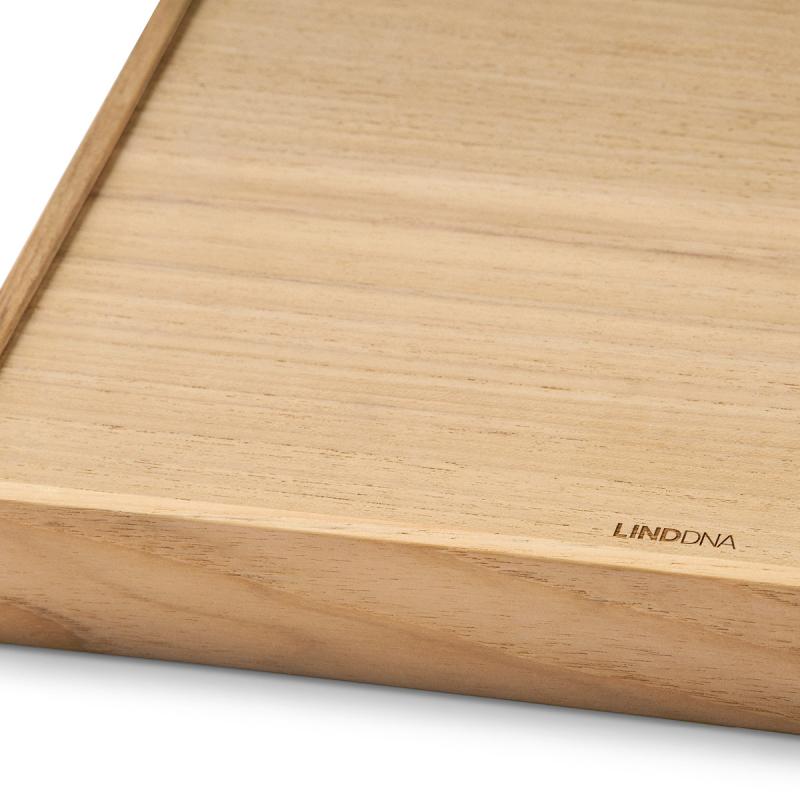 LIND DNA Even teak brett 27,9x35,9 cm nupo antrasitt