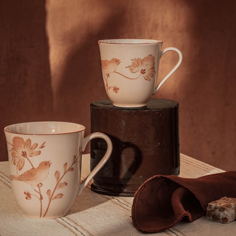 Rörstrand Fågel krus 30 cl Jubilee