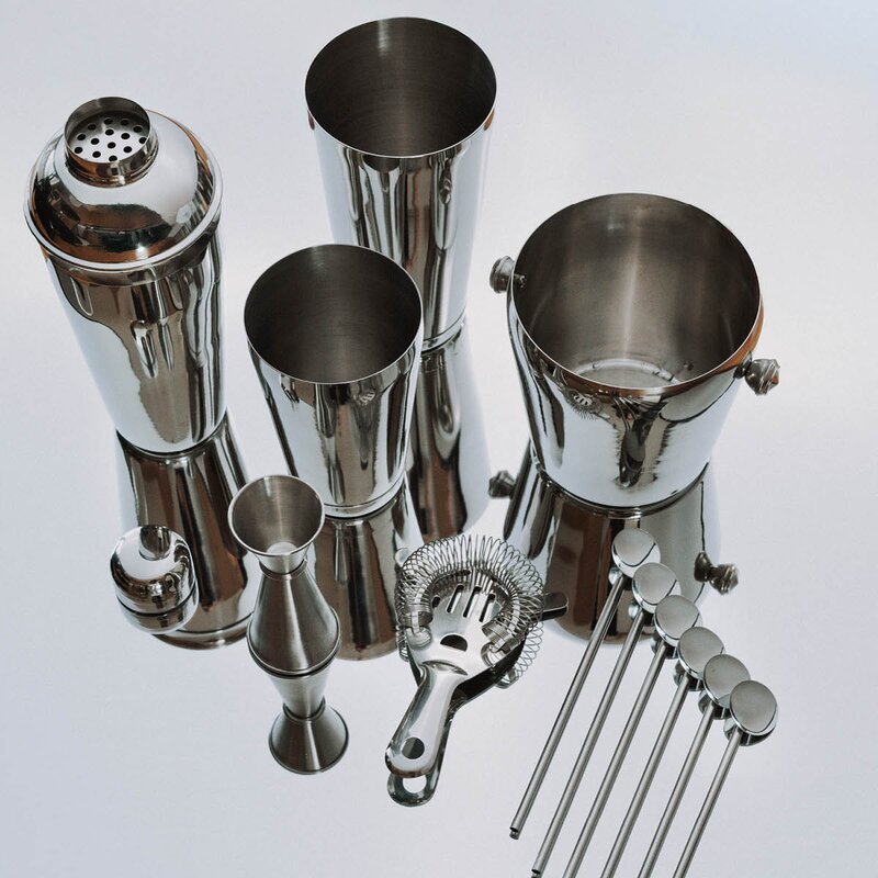 Stiernholm Drink Collection bostonshaker 75 cl børstet