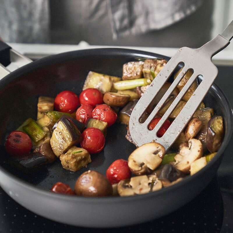 Zwilling Pure stekepanne 24 cm keramisk non-stick grå
