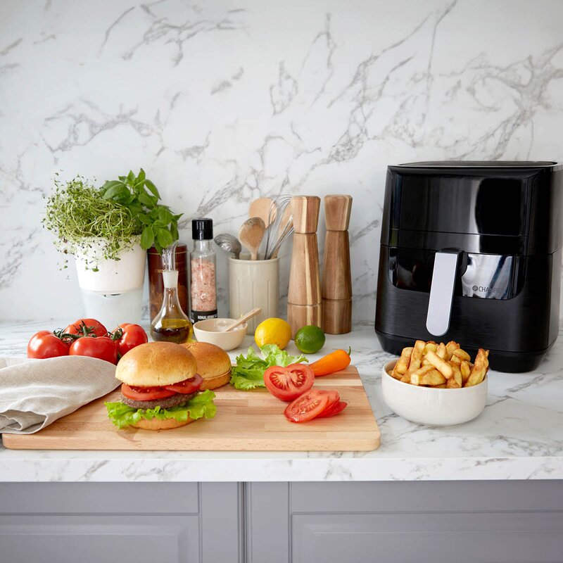 CHAMPION Airfryer XL Ceramic 5,5L 1800W AF600 svart