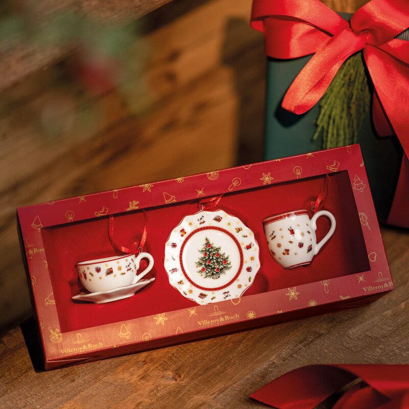 Villeroy & Boch Toy-s Delight juletrepynt 3 stk